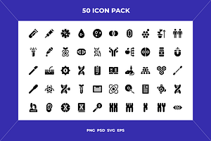Genetic icons, an Outline Icon by Wencory