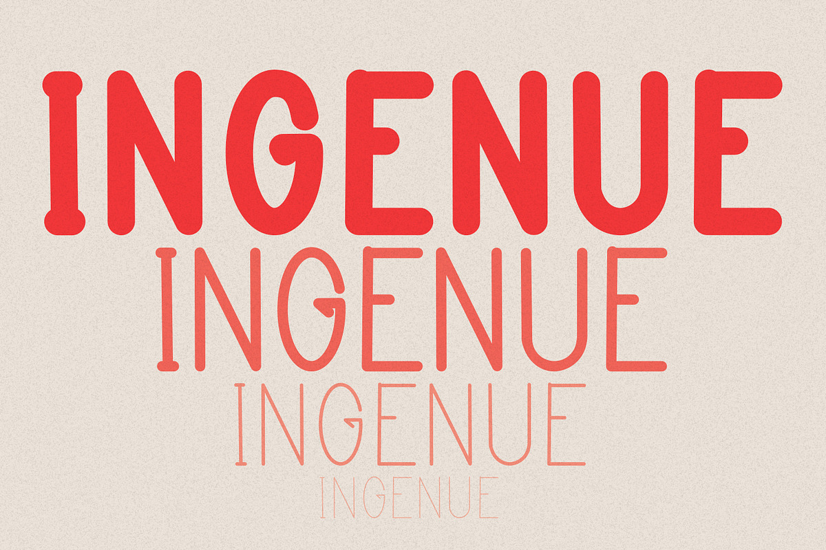 Ingenue Serif Bundle font, a Serif Font by CHIMERA (Photo 1 of 17)