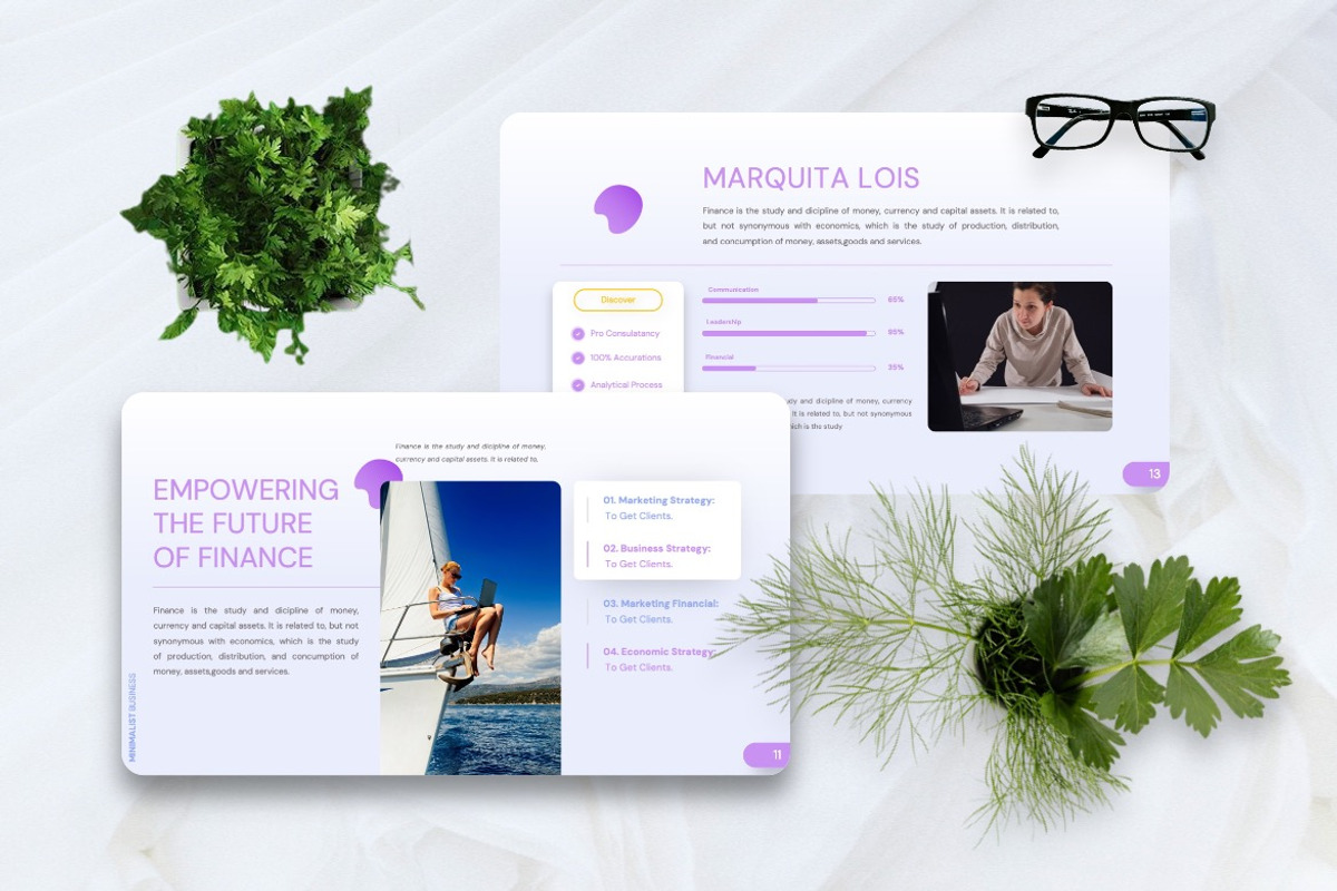 Magies - Minimalist Powerpoint, a Presentation Template by Dhabee (Photo 2 of 7)
