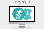Next Level 6710 Mockups, a Shirt Mockup by Photific (Thumbnail 3 of 6)