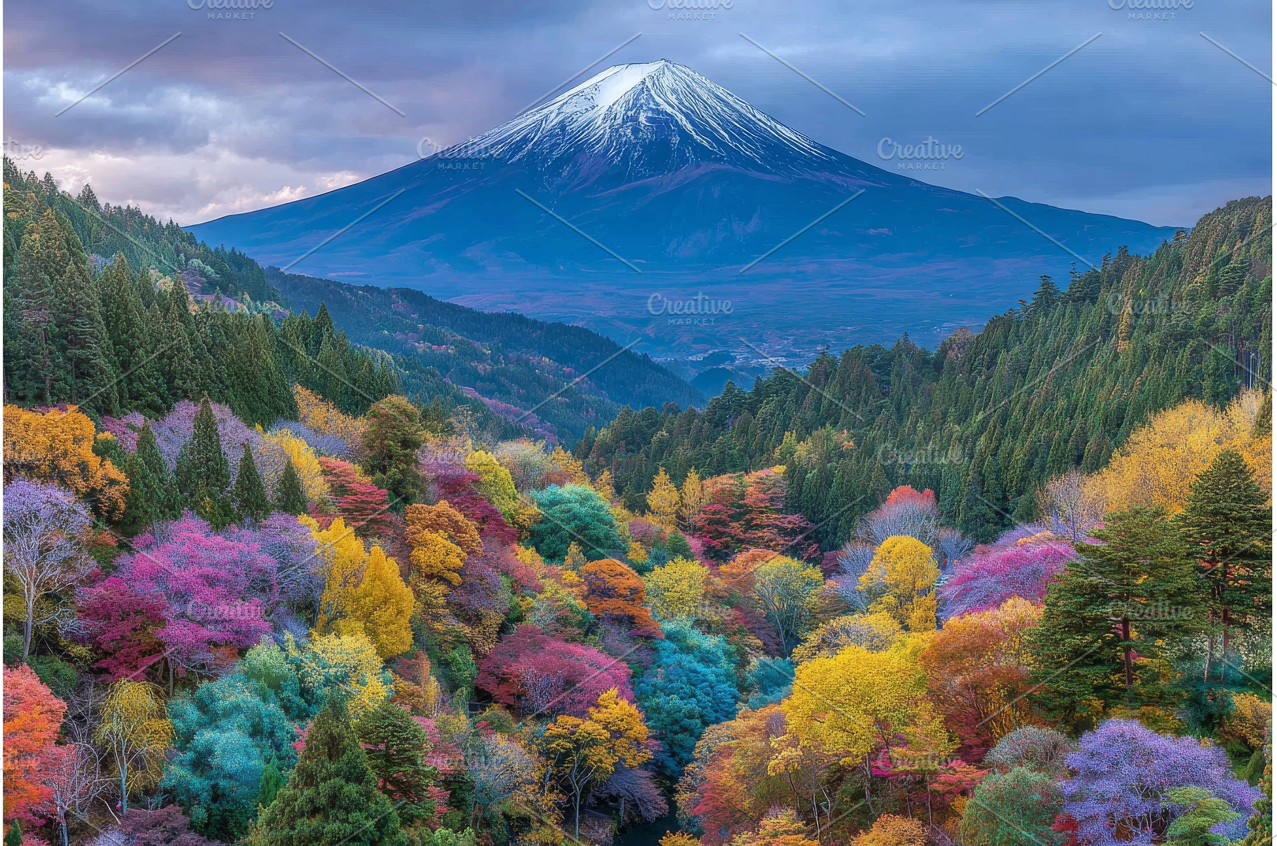 Hakodateyama's Mount Komagatake in, a Nature Photo by ZinetroN