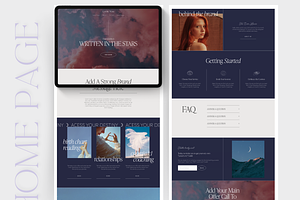 Mystic Website Squarespace Template