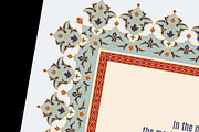 Luxury Floral Nikkah Certificate, a Templates & Theme by Azat1976 (Thumbnail 2 of 2)