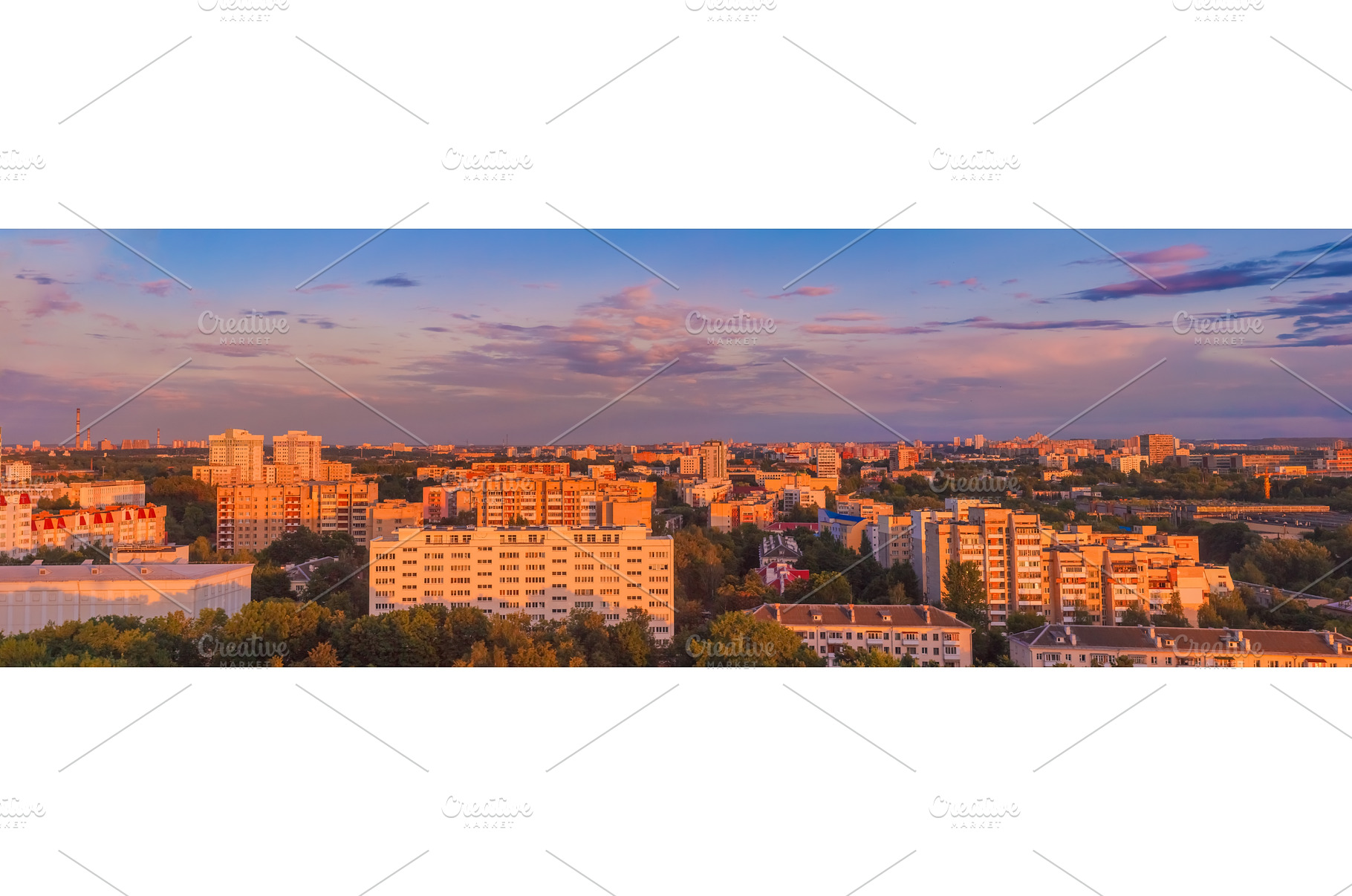 City Quarter With Green Parks, an Architecture Photo by Our Amazing World