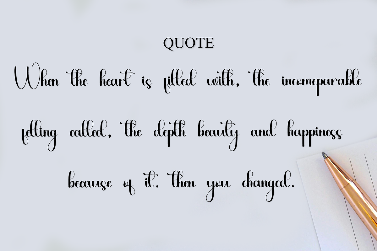 Daddy Handwriting, a Handwritten Font by InermediaSTUDIO (Photo 2 of 7)