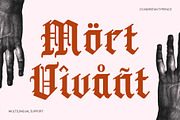 CS Morstan – Old English Font, a Blackletter Font by Craft Supply Co. (Thumbnail 7 of 8)