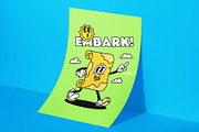 Book Buddies Cartoon Characters, an Illustration by The Isian (Thumbnail 10 of 13)