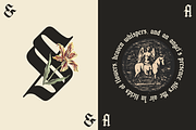 Bellanork | Blackletter Typeface, a Font by Denustudios (Thumbnail 5 of 12)
