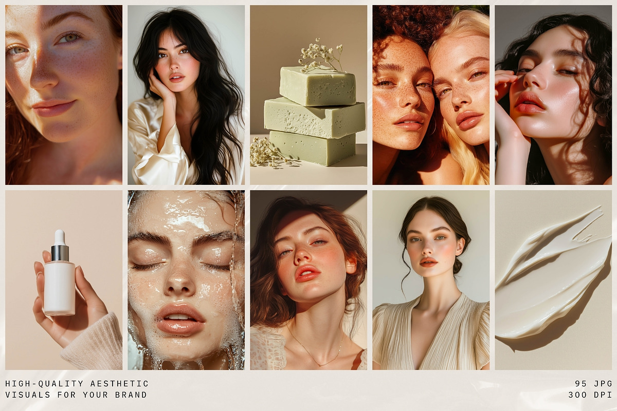 95 Beauty Stock Photos Collection, a Beauty & Fashion Photo by Design Alchemy Studio (Photo 3 of 13)