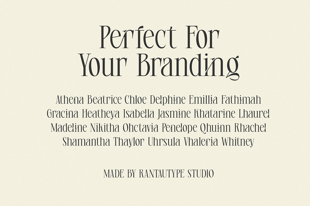 Gelinsia Elegant Stylish Serif Font, a Serif Font by RantautypeStudio (Photo 5 of 19)
