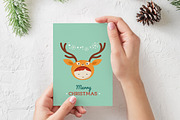 Cute Christmas Characters icons, an Illustration by Marish (Thumbnail 2 of 5)