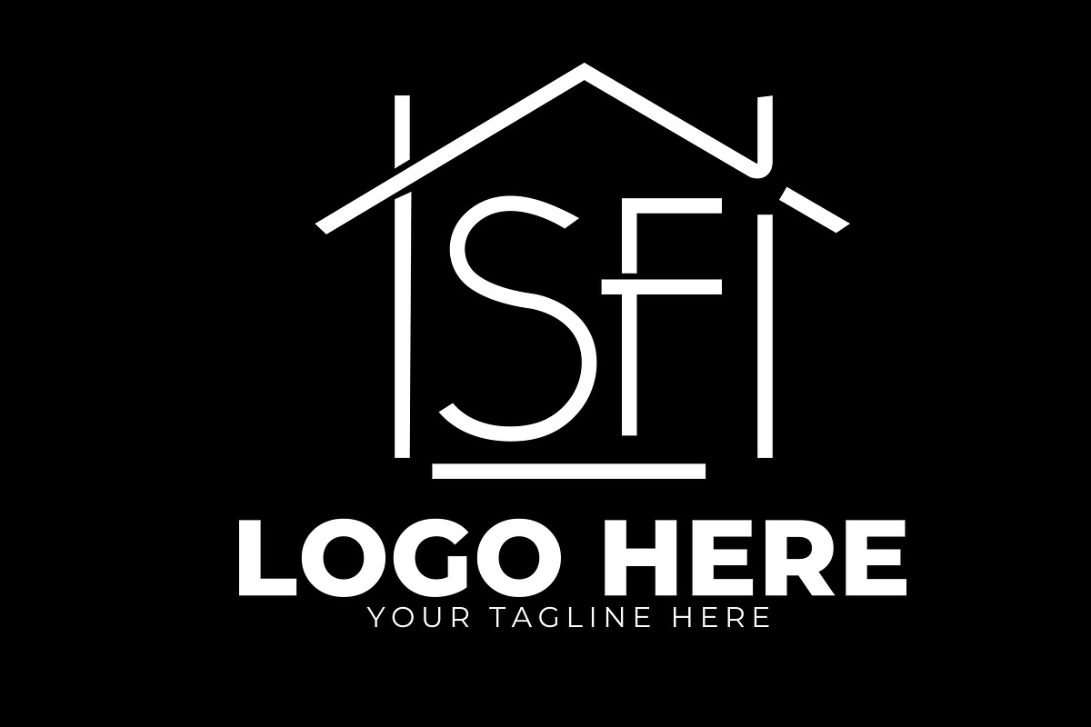 Furniture Brand Letter SF Logo, a Branding & Logo Template by Pixelpur