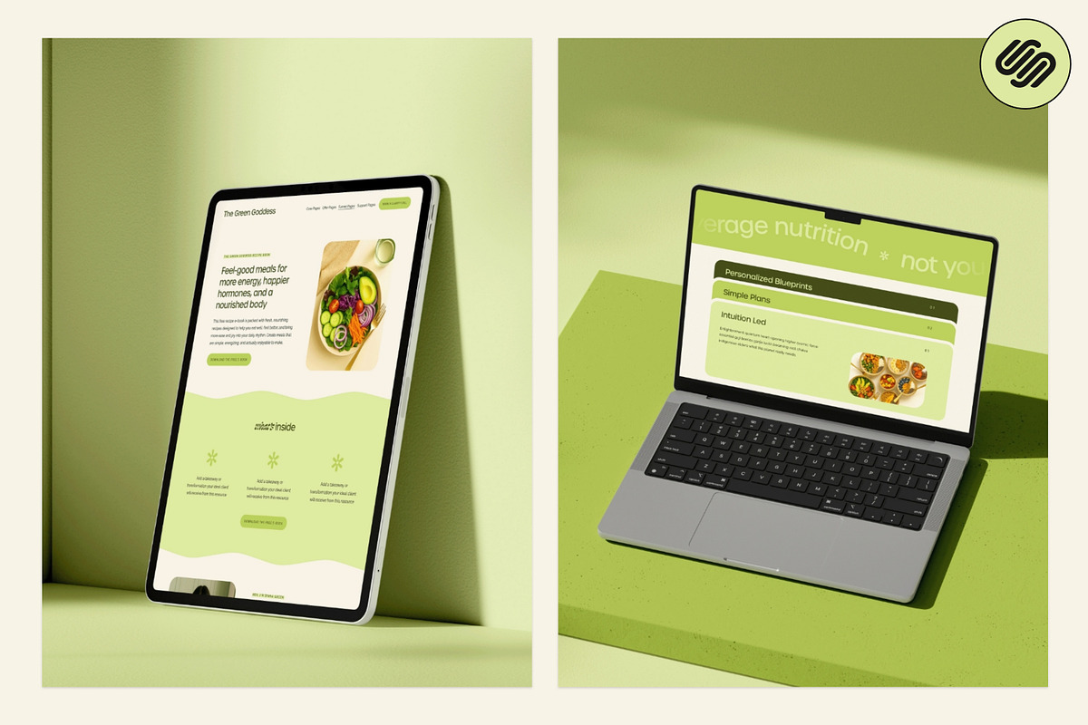 Health & Wellness Website Template, a Squarespace Template by Glo Design Studio (Photo 8 of 11)