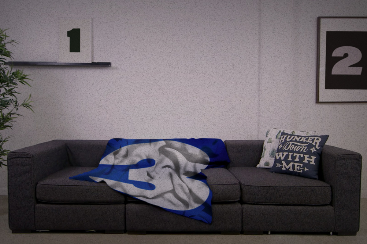 Society6 Throw Blankets Mockups, a Household Mockup by PabloZarate™​​​​​​​ Store (Photo 3 of 5)