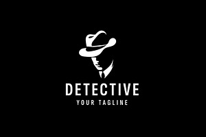 Detective logo illustration, a Branding & Logo Template by Dyn Studio