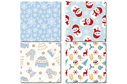 Christmas Seamless Patterns #2, a Pattern Graphic by wind mill (Thumbnail 2 of 3)