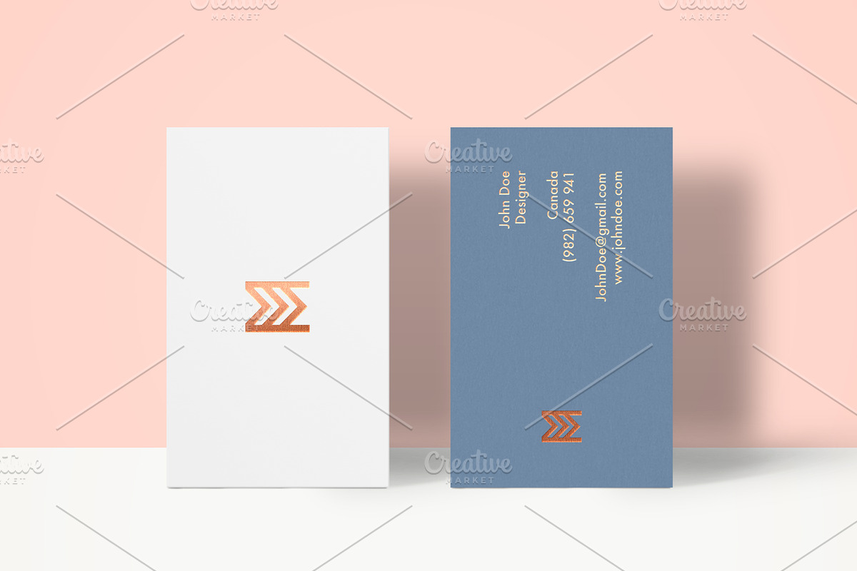 Business Cards Mockup Vol 3, a Print Template by GraphicDash (Photo 2 of 5)