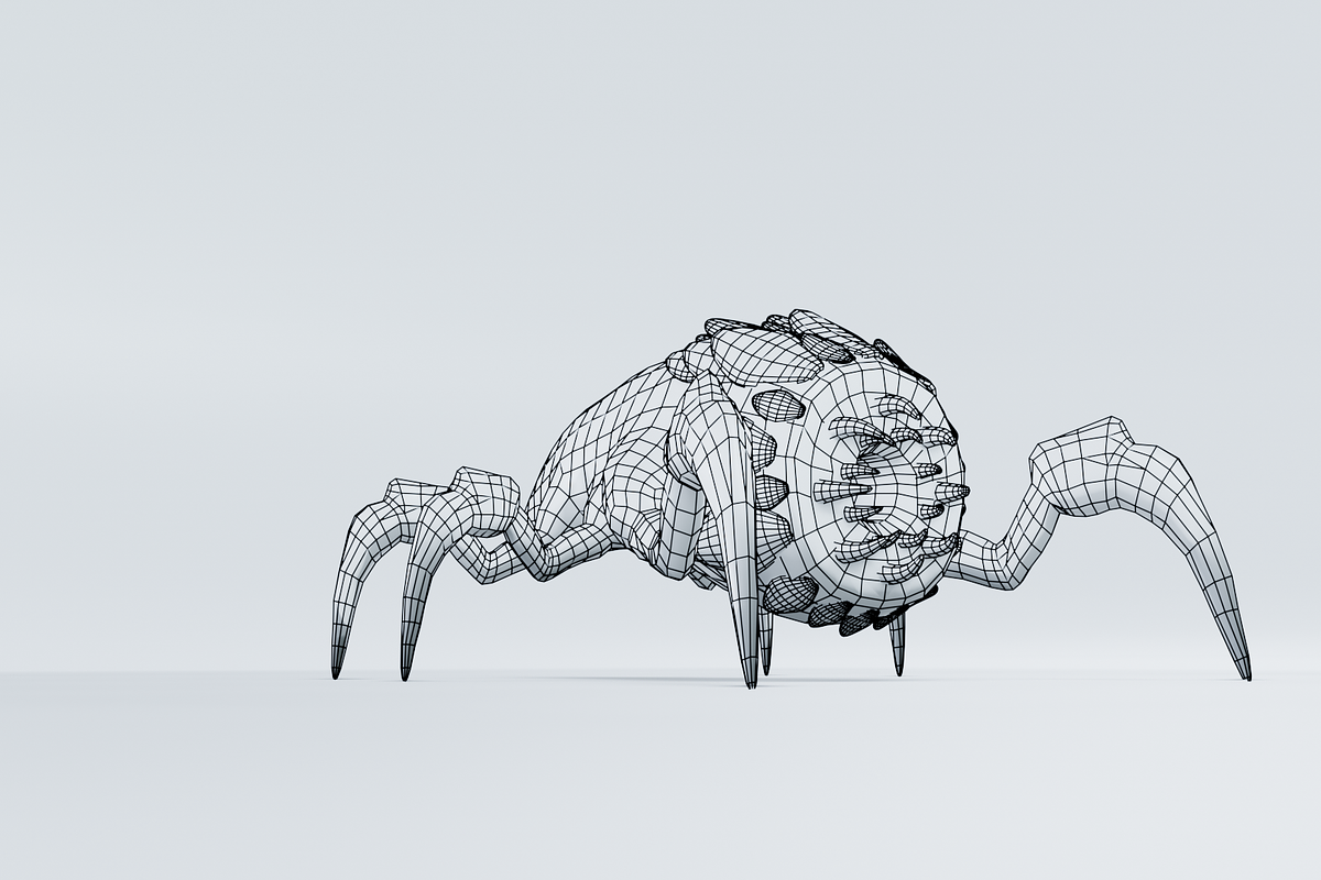 Monster Bug, a Characters & Person 3D Model by NojskaAksjon (Photo 16 of 22)