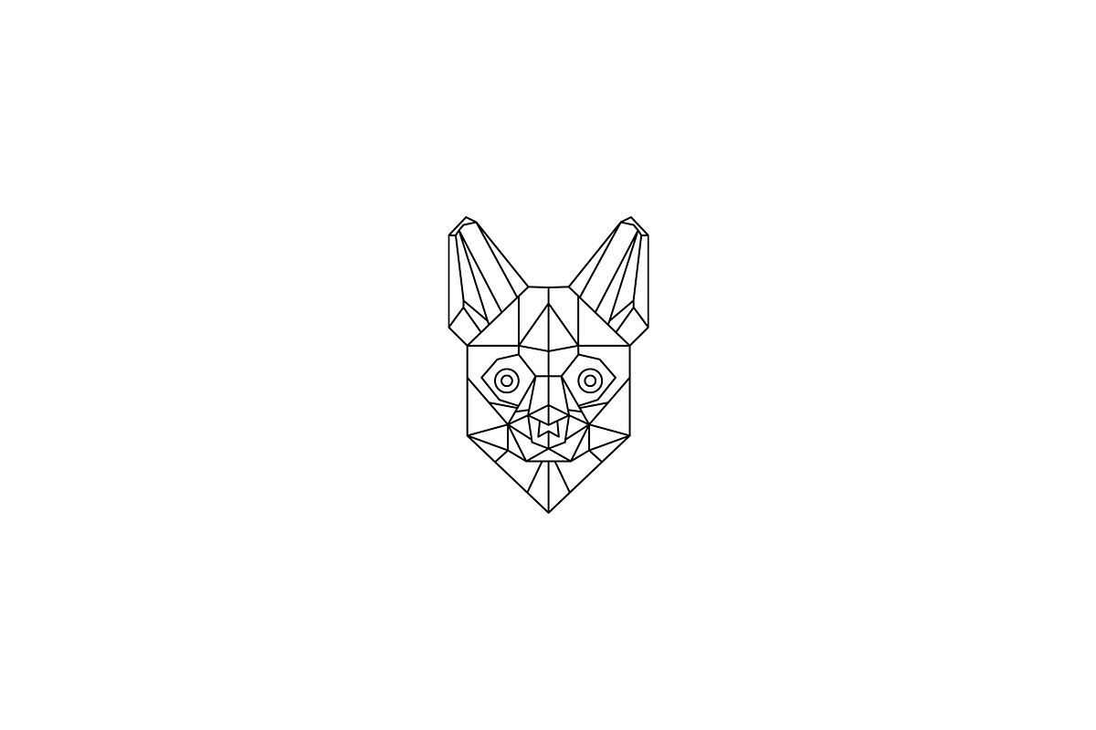 Geometric Luxury Dog Logo, a Branding & Logo Template by Luxury Logos (Photo 3 of 4)