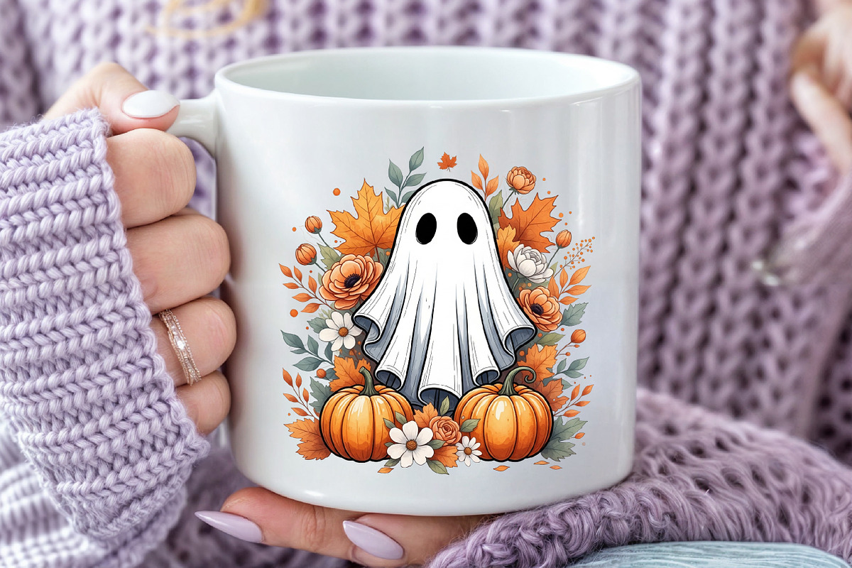 Halloween T Shirt Design Bundle, an Illustration by SinaCreation (Photo 5 of 15)