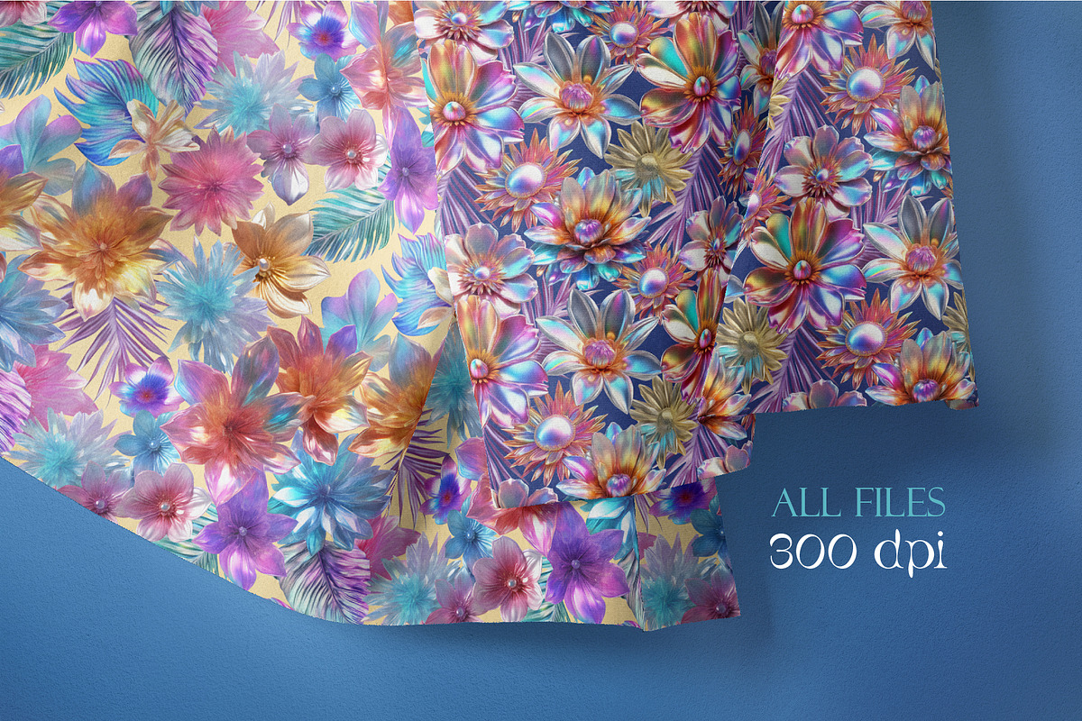 Cosmic Flowers, a Pattern Graphic by Tiger and Flower (Photo 15 of 18)