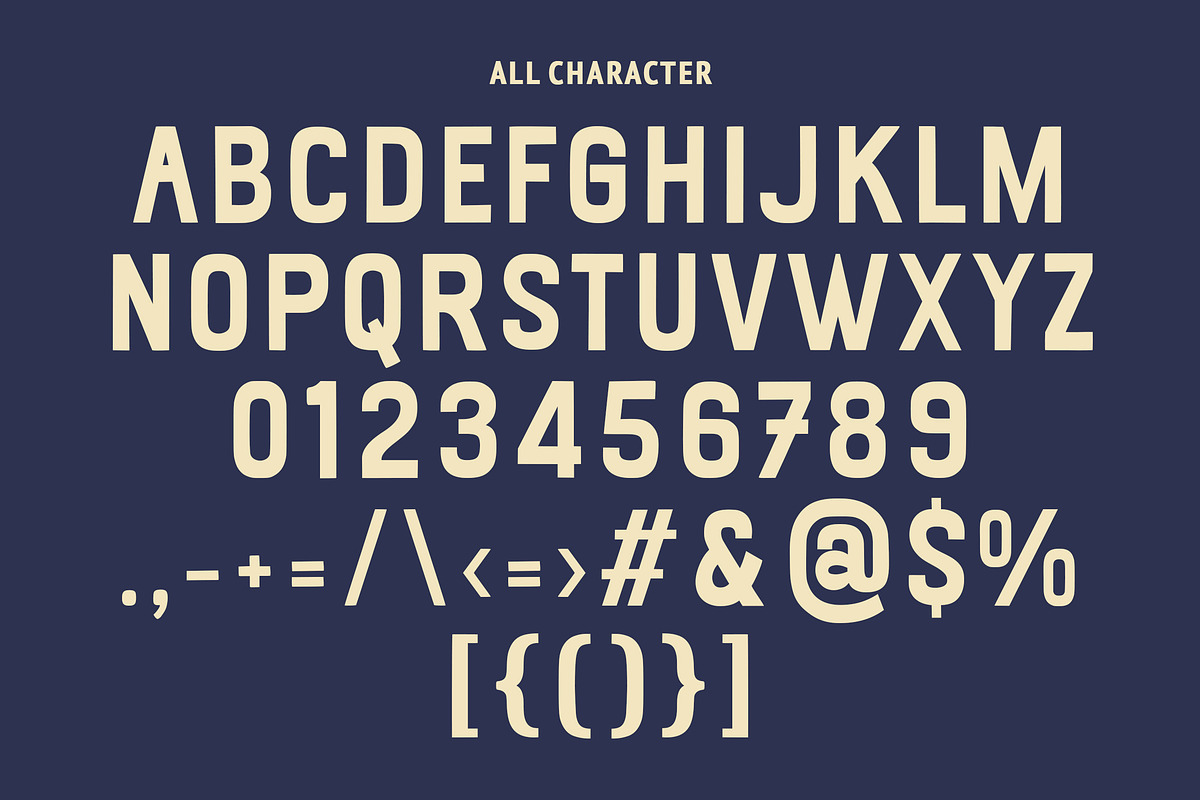 Lettrano - Display Font, a Sans Serif Font by Arendxstudio (Photo 9 of 9)