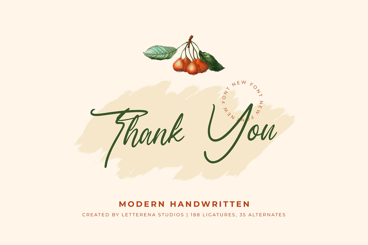 Vibrant Morning Modern Handwritten, a Script Font by Letterena Studios Script (Photo 15 of 15)