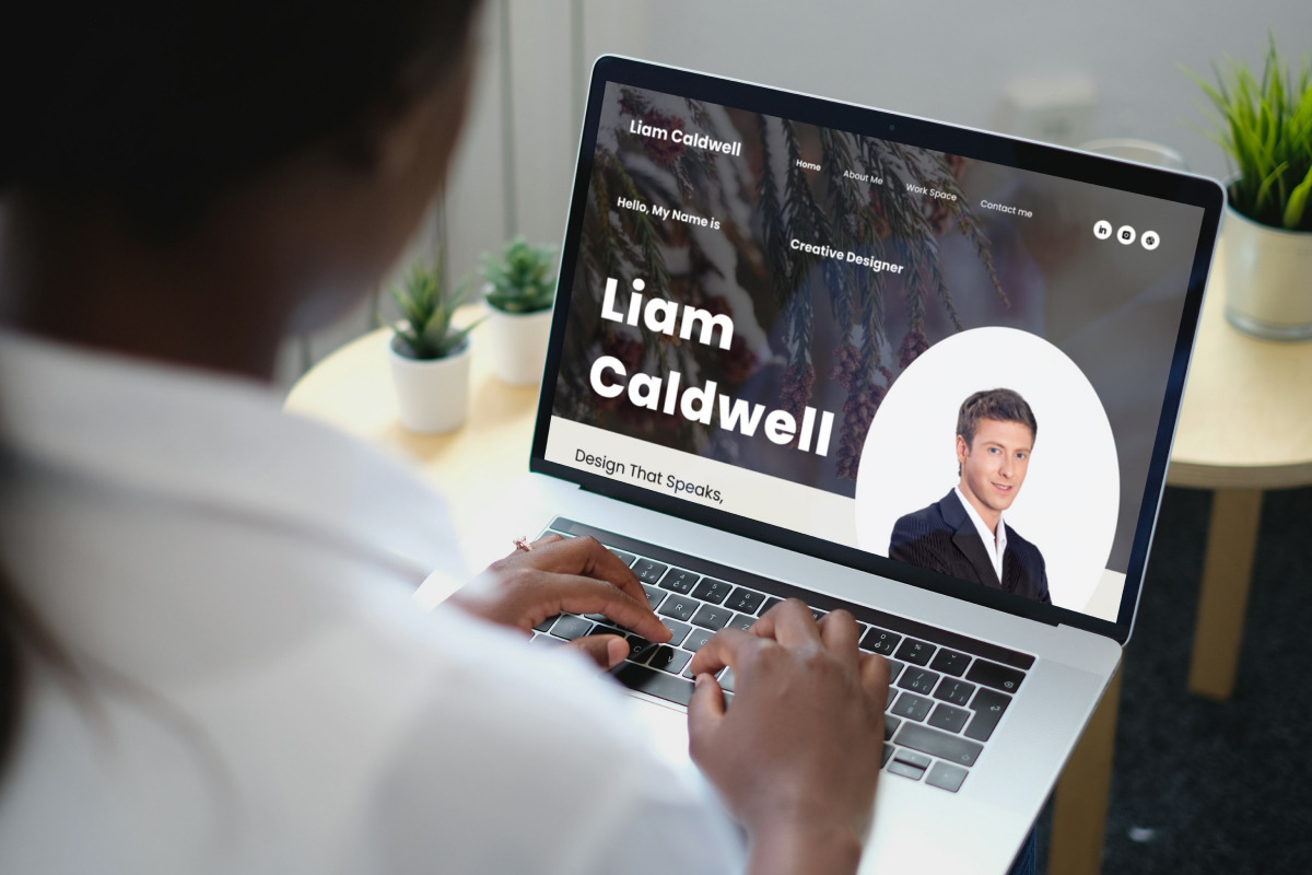 Liam - Portfolio Landing Page, a Landing Page Template by twinstd (Photo 5 of 5)