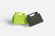 Take Away Bag Mockup, a Product Mockup by Indah (Thumbnail 3 of 6)