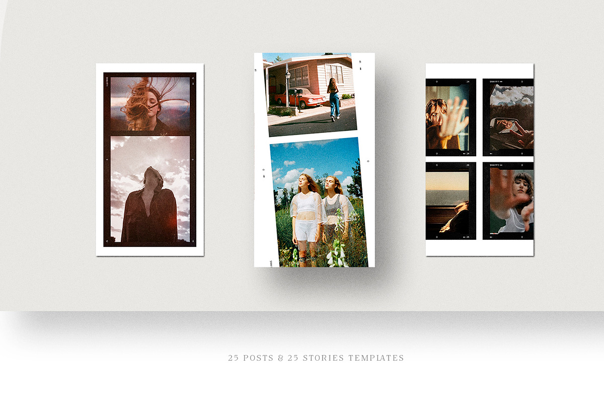 50 Film Frames & Instant, a Social Media Template by Stories Collective (Photo 3 of 8)
