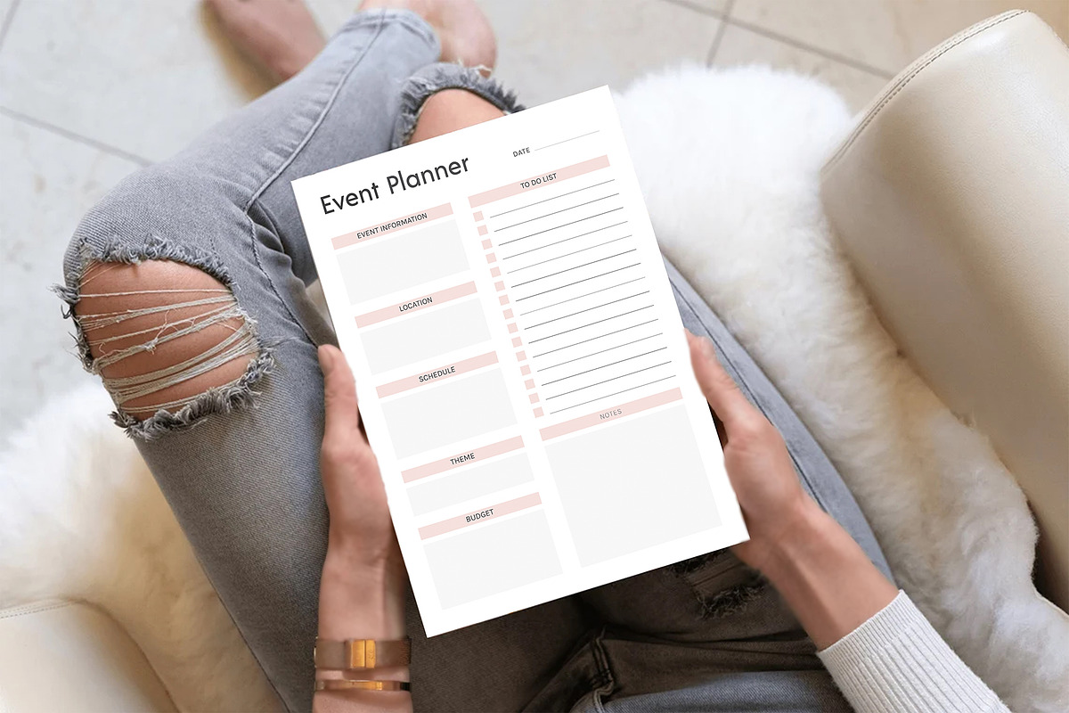 Event Planner, a Stationery Template by DesignDevisers (Photo 6 of 10)