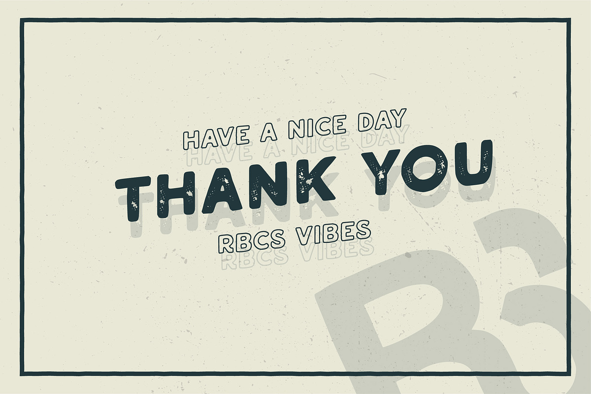 Aalon Vintage Font, a Sans Serif Font by rbcs_vibes (Photo 5 of 5)