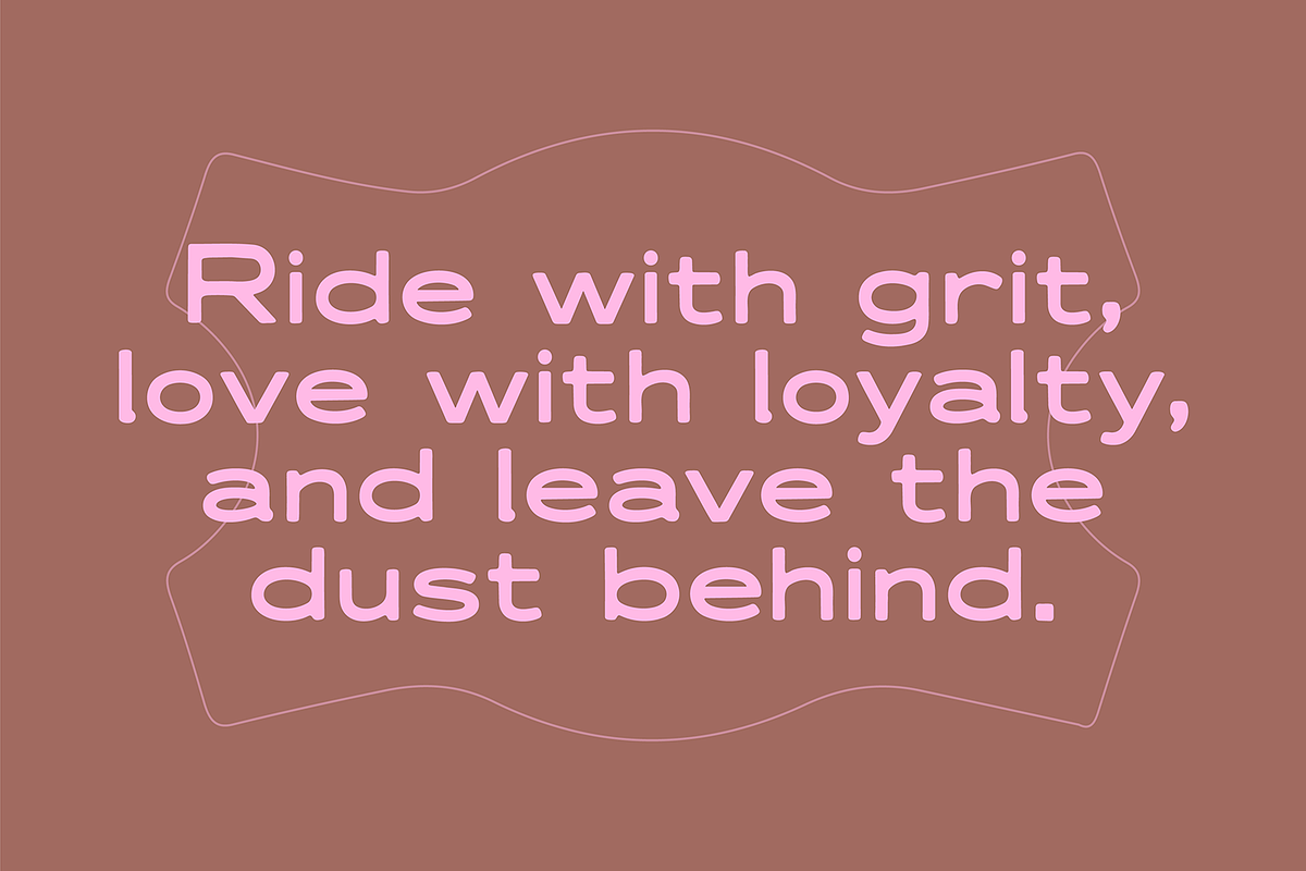 SUNSET RANCH Western Sans Font, a Sans Serif Font by Blush Font Co. (Photo 2 of 5)