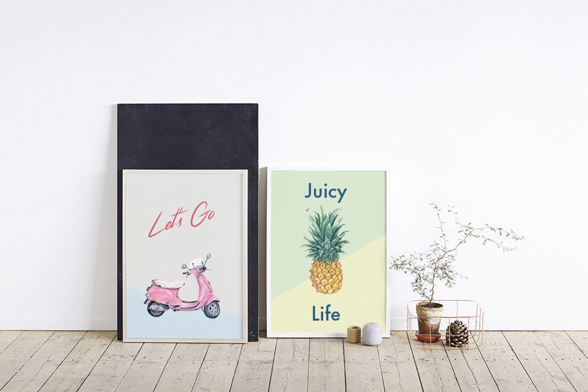 Forever 18 Summer Watercolor Bundle, an Illustration by Manuka (Photo 10 of 10)