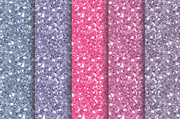 Girly Glitter Papers preview 2