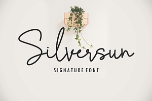 Silversun Script Font