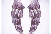 Watercolor background with wings, an Animal Illustration by Depiano (Thumbnail 3 of 5)