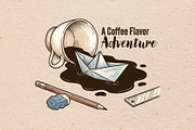 A coffee flavor adventure, a Food Illustration by Vectorlina (Thumbnail 1 of 4)