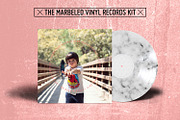 20 Marbled Vinyl Records - Mockup, a Product Mockup by this is awsm (Thumbnail 10 of 23)