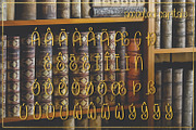 The Secret Bookcase - Hand-lettered, a Sans Serif Font by Endless Time Graphics (Thumbnail 6 of 8)