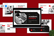 Academic Growth - Education Key, a Presentation Template by Deepslide Studio (Thumbnail 1 of 6)