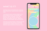 Customer Coupon Reveal Scratch Card, a Social Media Template by SunshineStudioBoutique (Thumbnail 3 of 9)