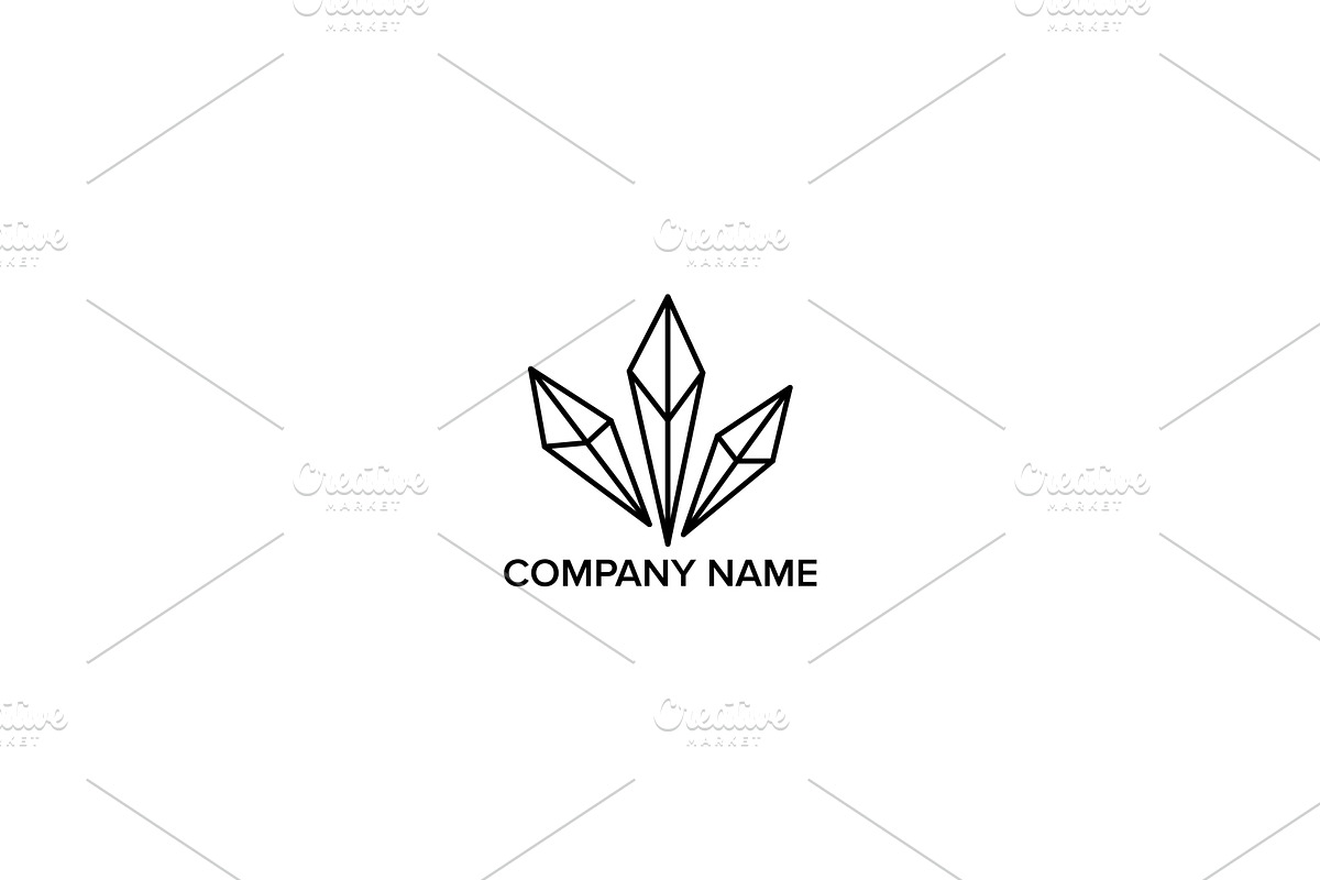 Crystal Logo Design, a Branding & Logo Template by Al-Ghaniy (Photo 2 of 2)
