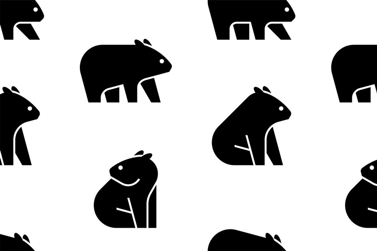 Wombat Logo, a Graphic by NataliiaVolyk (Photo 6 of 6)