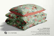 Duvet & Pillow Case Mockup, a Product Mockup by Designertale (Thumbnail 7 of 11)