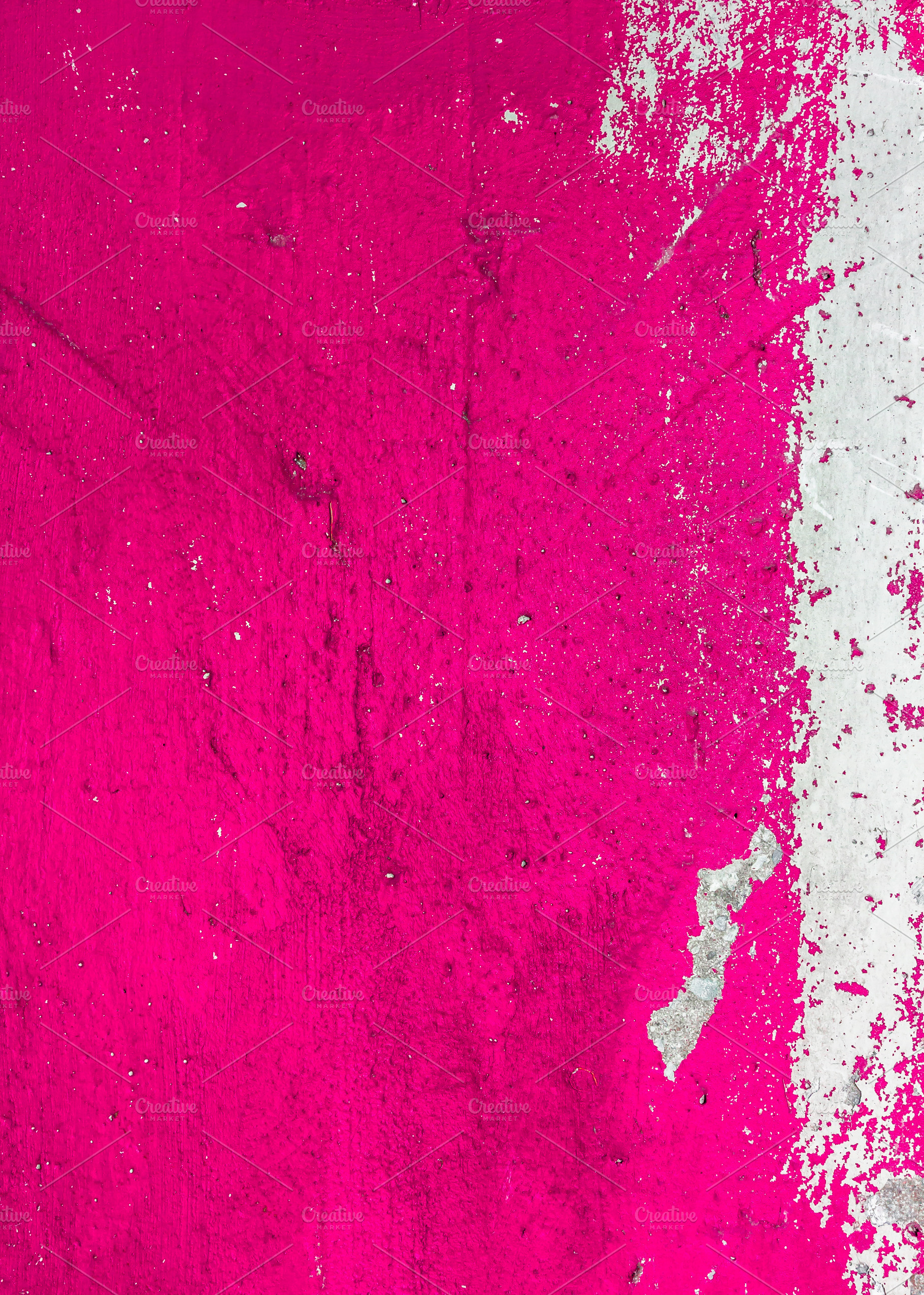 Pink painted grunge texture, an Abstract Photo by KYNA STUDIO