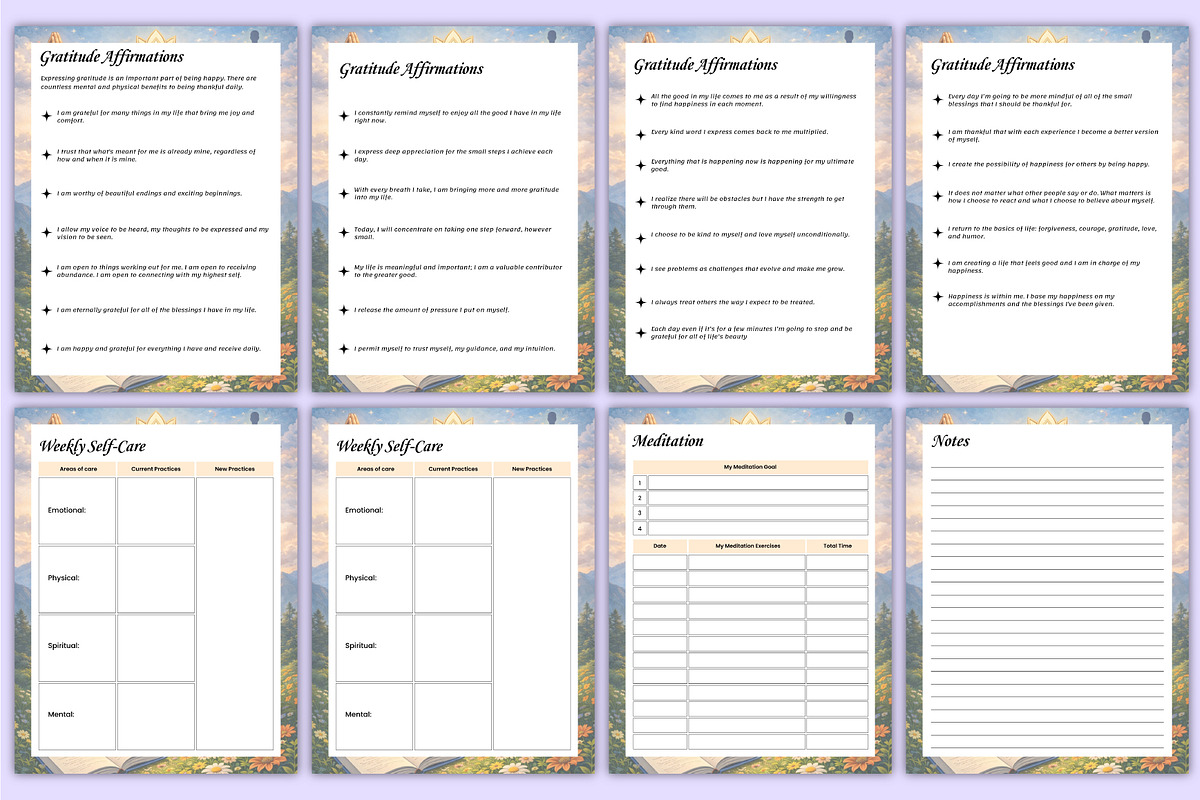 Women’s Spiritual Journal Canva Kdp, a Stationery Template by Mustafiz (Photo 6 of 6)
