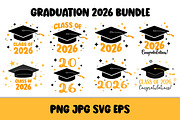 Class of 2026 SVG Graduation Designs, an Object Graphic by AnnaViolet_store (Thumbnail 1 of 6)