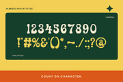 Boovela || Retro Groovy Display Font, a Serif Font by Ermedia Studio (Thumbnail 9 of 10)