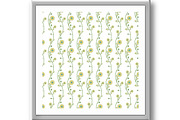Floral Fine Seamless Vector Pattern, a Decorative Illustration by FineArtStudio (Thumbnail 2 of 3)